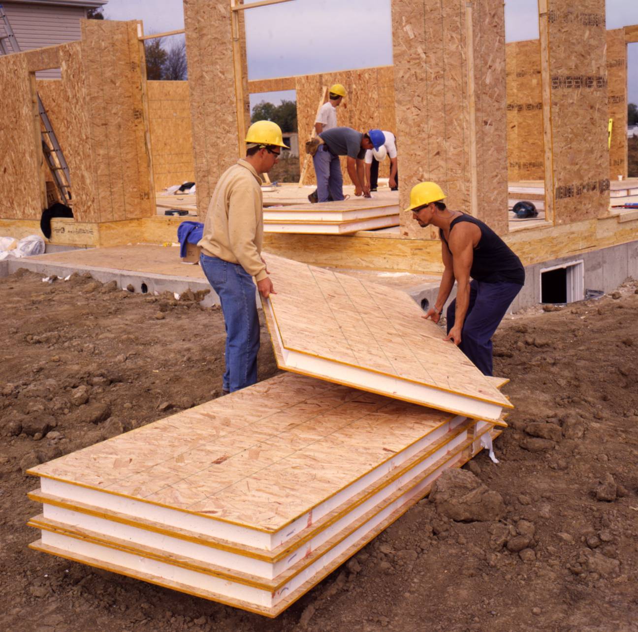 A Thick X Sip Weighs About Lbs Thermapan Structural Insulated Panels Inc